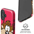 Looney Tunes Tasmanian Devil Zoomed In iPhone 16 Plus Magsafe Impact Case